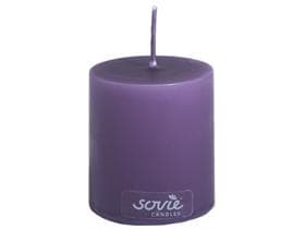 Stumpenkerzen, Ø 50 mm x 60 mm, aubergine
