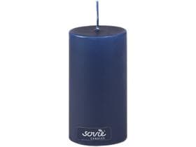 Stumpenkerzen, Ø 50 mm x 100 mm, dunkelblau