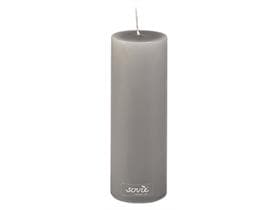 Stumpenkerzen, Ø 50 mm x 150 mm, braun