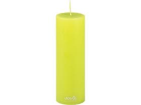 Stumpenkerzen, Ø 50 mm x 150 mm, kiwi