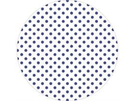 Tassenuntersetzer Tissue+Folie, ø 90 mm, "ANTONIA" blau