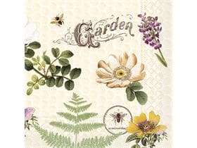 Servietten Tissue 3-lagig, 33 x 33 cm, 1/4 Falz, Bee-Keeping