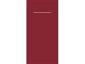 Besteckserviette Airlaid 55 gm2, 40x40cm 1/8 Falz, BASIC bordeaux