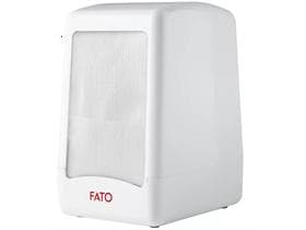 Serviettenspender für 200 Servietten 17x17 cm, aus Kunststoff (ABS) weiss,