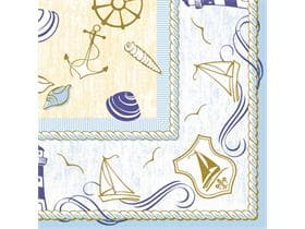 Servietten Airlaid, 40 x 40 cm, 1/4 Falz, "COAST"