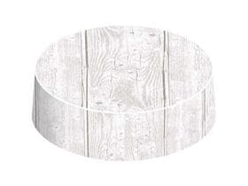 Caps Mattkarton, 80mm, Holz (grau)