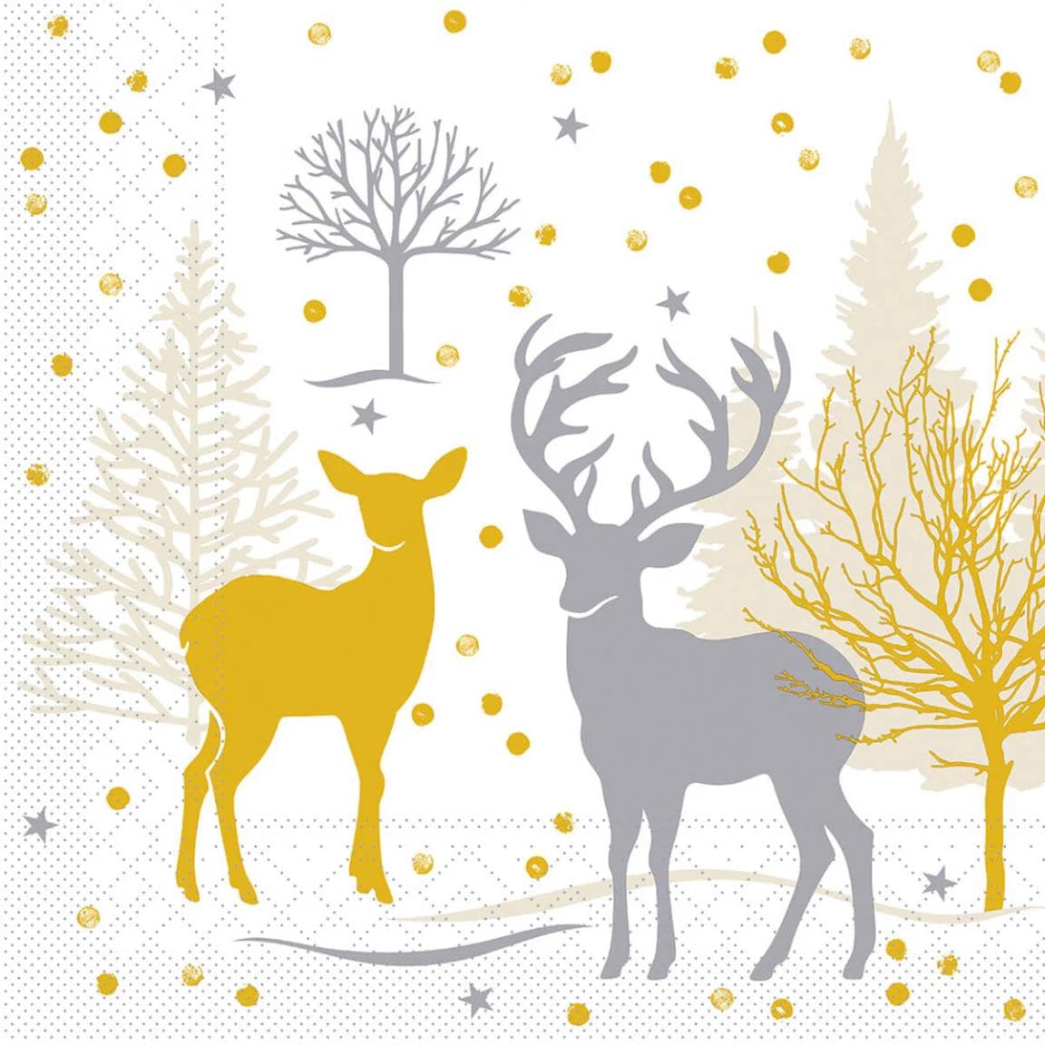 Servietten Airlaid, 40 x 40 cm, 1/4 Falz, "Josia"