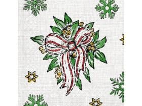 Servietten Tissue 3-lagig, 33 x 33 cm, 1/4 Falz, "Lourdes"