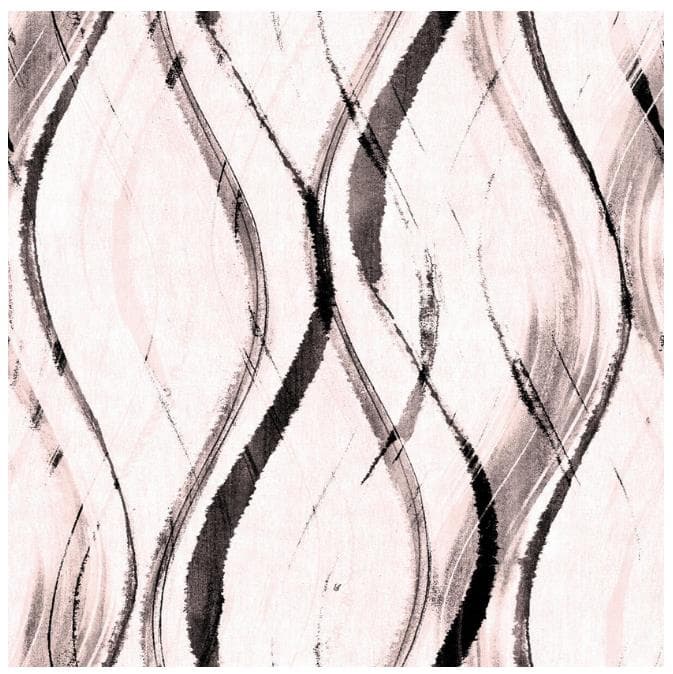 Servietten Airlaid 65 gm2, 40 x 40 cm, 1/4 Falz, "Albi" rosé-schwarz