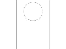 Schutzservietten Vliesstoff, 60 x 42 cm, weiss