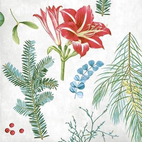 Servietten Airlaid, 40 x 40 cm, 1/4 Falz, "Amaryllis"