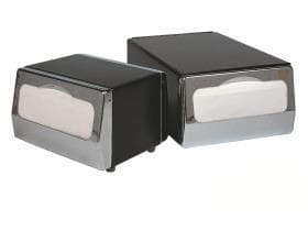 Tischspender für Servietten 32 x 33 cm Metall mattgrau, für 150 Servietten