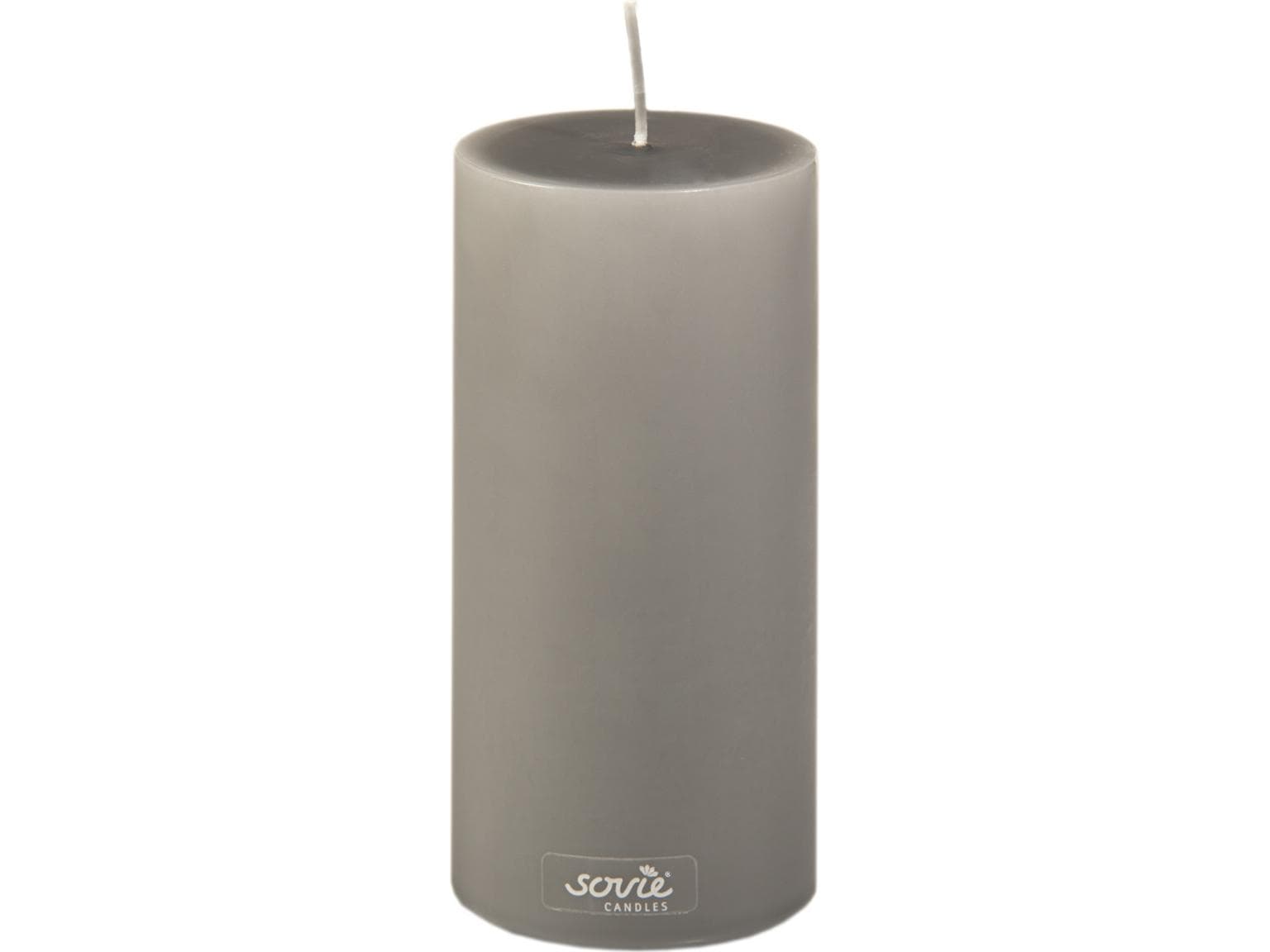 Stumpenkerzen, Ø 70 mm x 150 mm, braun
