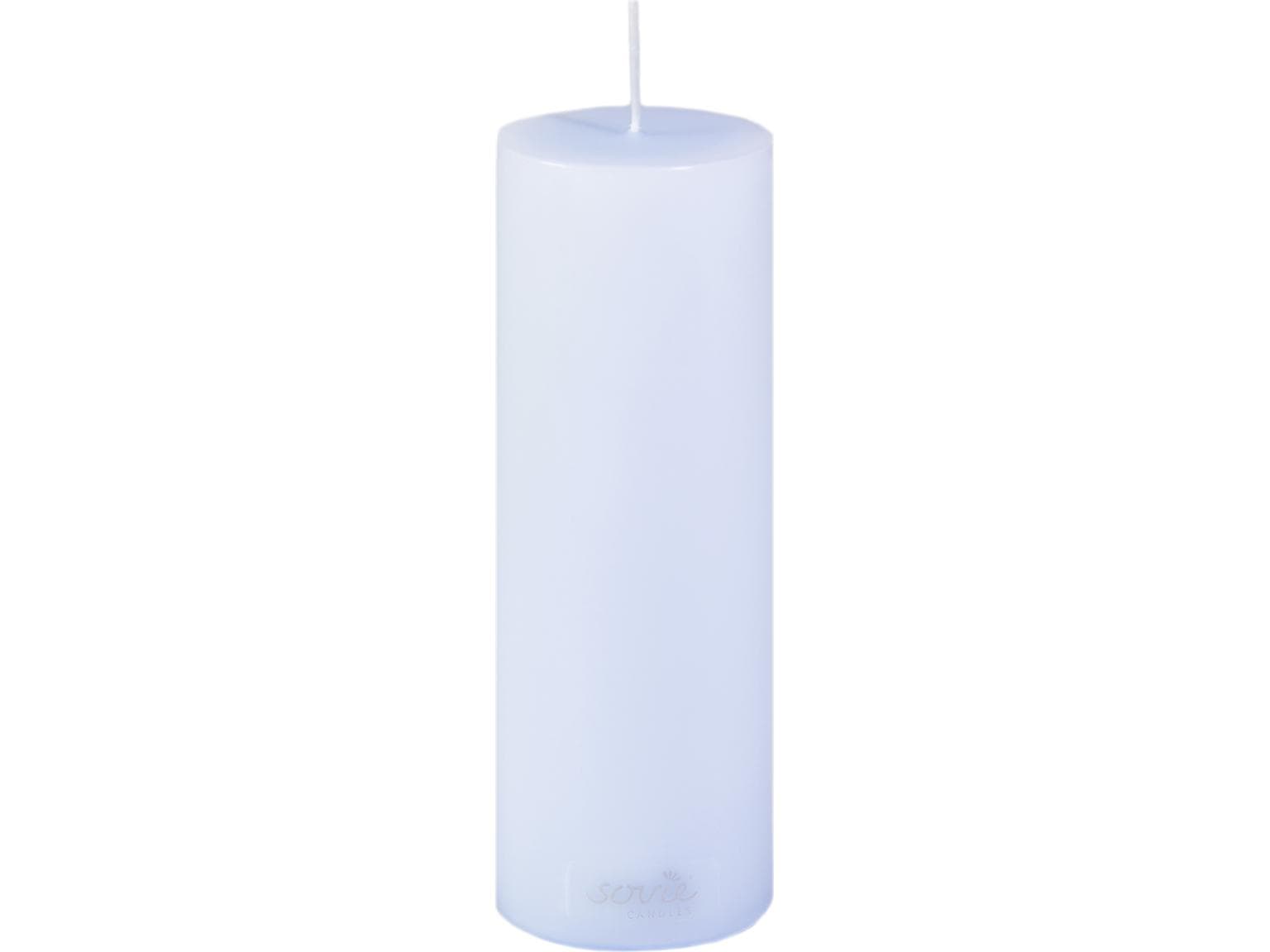 Stumpenkerzen, Ø 50 mm x 150 mm, hellblau
