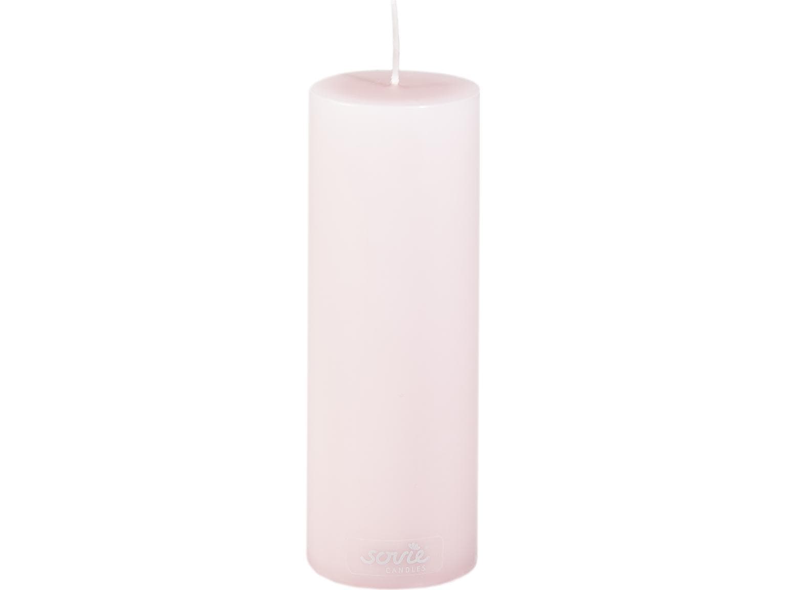 Stumpenkerzen, Ø 50 mm x 150 mm, rosa