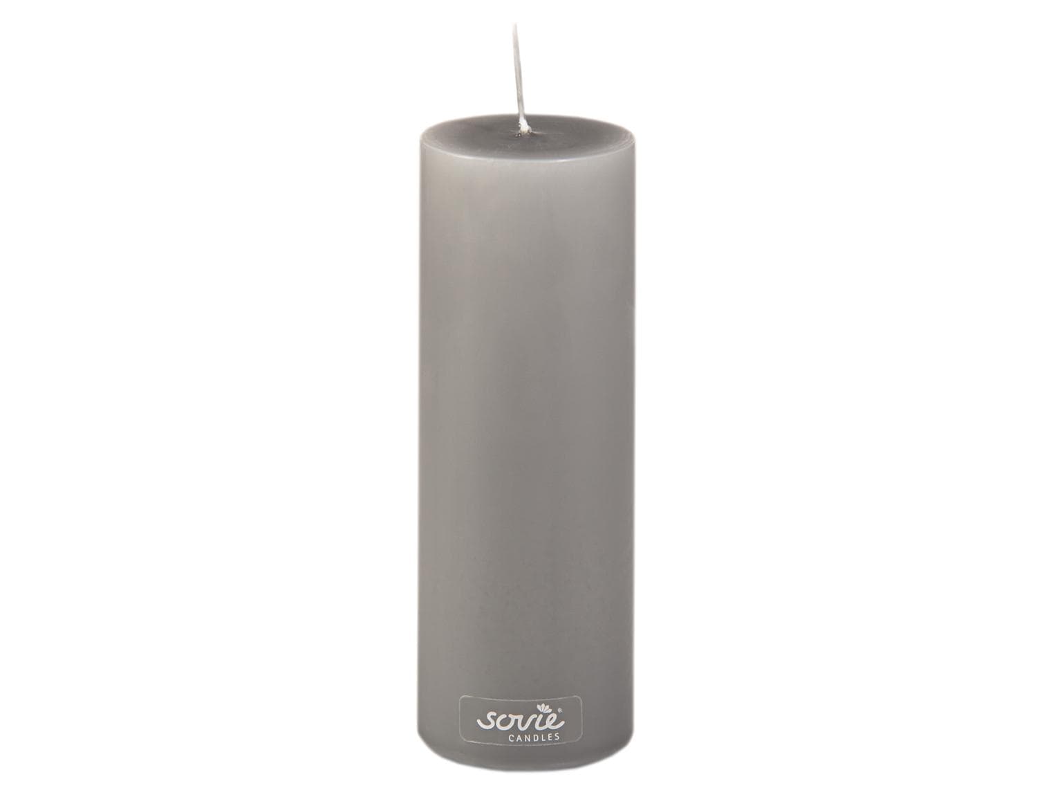 Stumpenkerzen, Ø 50 mm x 150 mm, braun