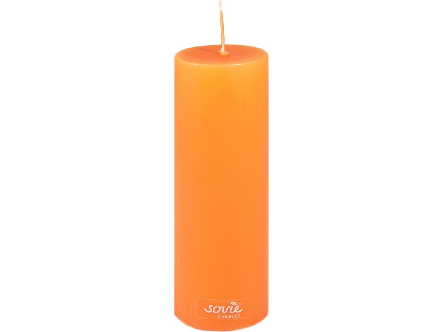 Stumpenkerzen, Ø 50 mm x 150 mm, orange