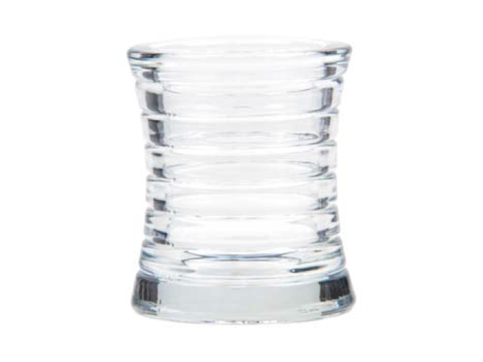 Kerzenglas, 80 x 100 mm, Curve transparent