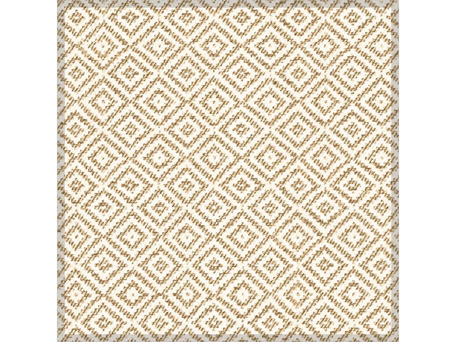 Tassenuntersetzer Tissue 9-lg, 95x95 mm, "LAGOS" braun