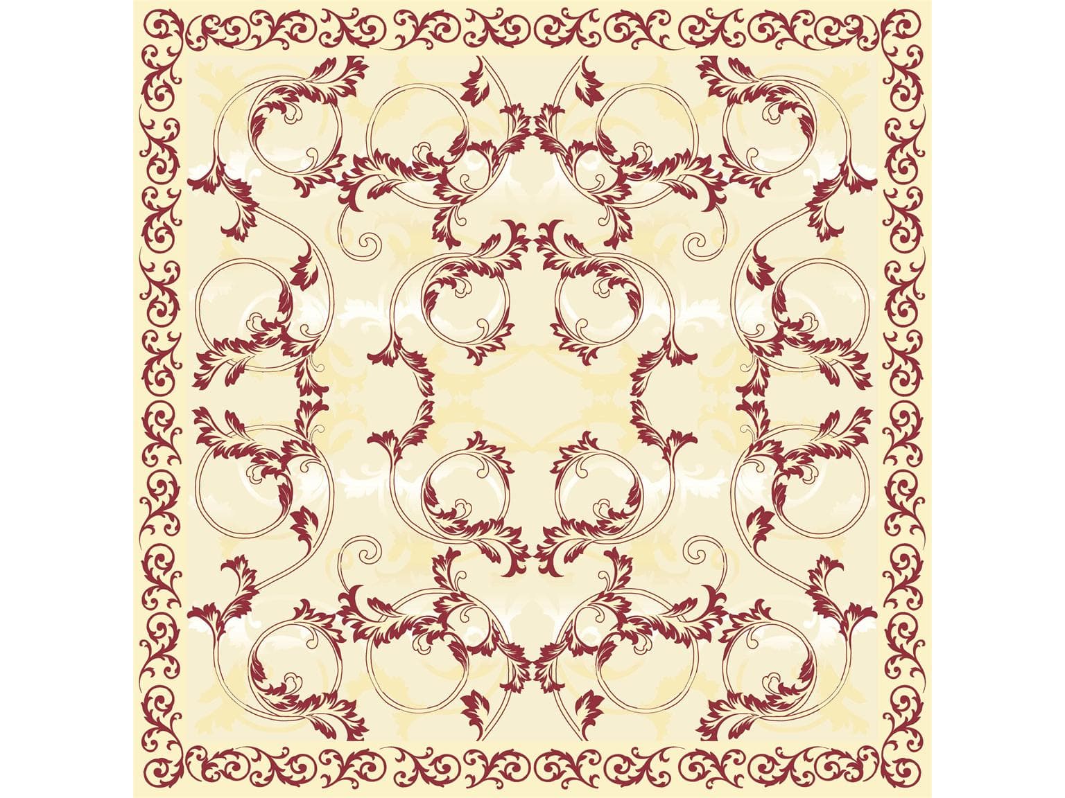 Tischdecken Airlaid, 80 x 80 cm, 1/8 Falz, "MICHEL" bordeaux