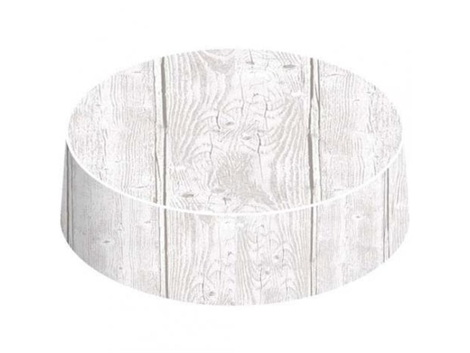 Caps Mattkarton, 62mm, Holz (grau)