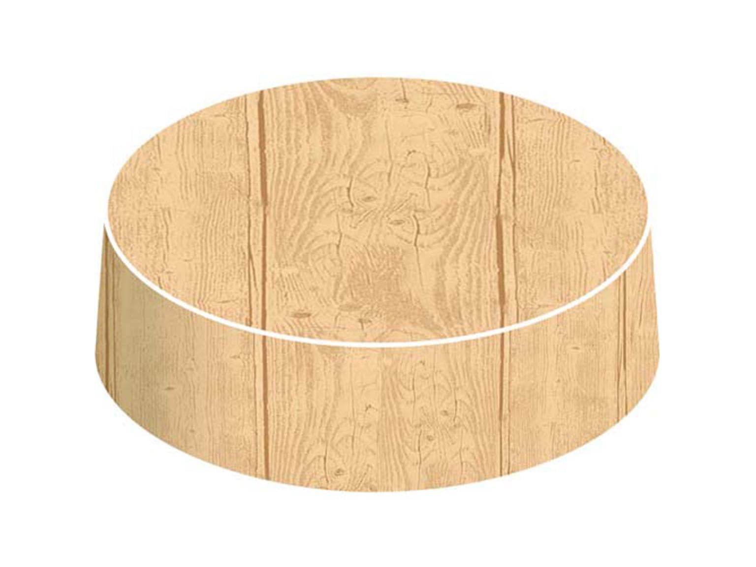 Caps Mattkarton, 62mm, Holz (braun)