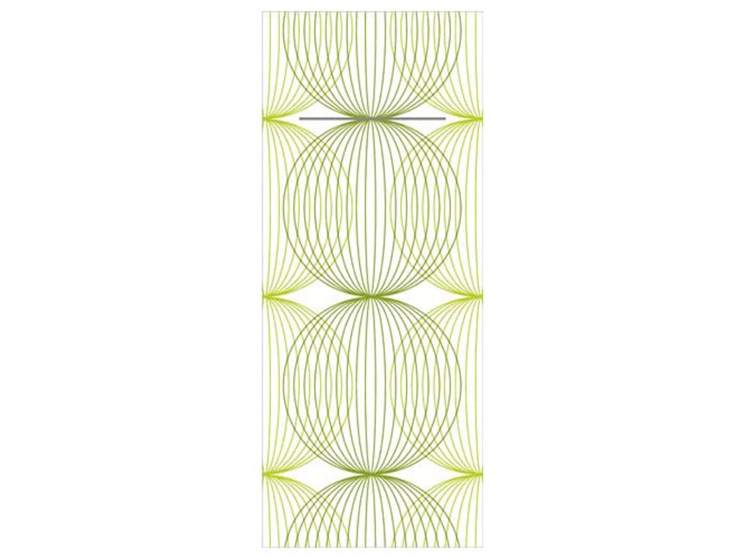 Besteckserviette Airlaid, 40 x 33 cm, 1/8 Falz, Ludo (lime-oliv)
