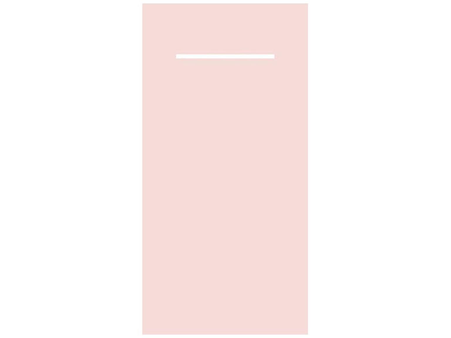 Besteckserviette Airlaid, 40 x 33 cm, 1/8 Falz, Linclass, einfarbig, altrosa