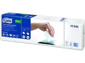 Spenderservietten Tork Xpressnap 1-lagig, 21.6 x 33 cm, weiss, Interfold