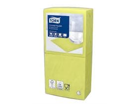 Tork Cocktailservietten 2-lagig, 24 x 24 cm, 1/4 Falz,lime (limettengrün)