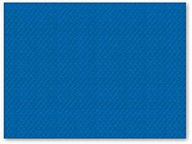 Tischset 1-lagig, 30 x 40 cm, blau geprägt, gerader Rand