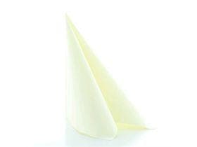 Servietten Airlaid, 40 x 40 cm, 1/4 Falz, champagner