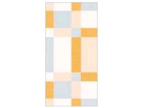 Tischdecken Airlaid 70 gm2, 80 x 80 cm 1/4 Falz, "LINA", curry-grau