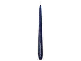 Premium Spitzkerzen, 2.2 x 28 cm, Brenndauer 10 Std., dunkelblau