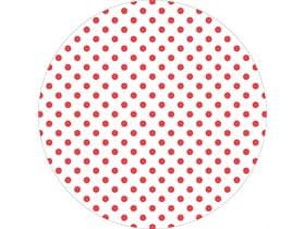 Tassenuntersetzer Tissue+Folie, ø 90 mm, "ANTONIA" rot