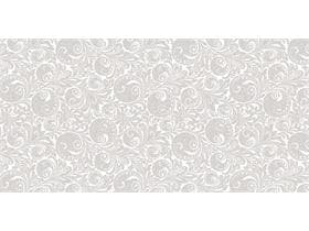 Tischläufer Airlaid, 40 cm x 24 lfm, Jordan "weiss/silber"
