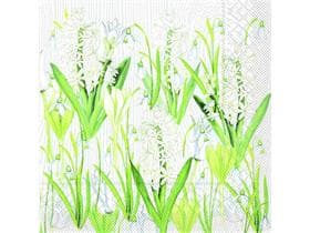Servietten Tissue 3-lagig, 33 x 33 cm 1/4 Falz, Amelie