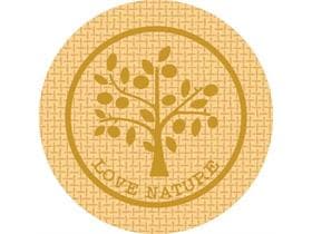 Caps Mattkarton, 80mm, Love Nature Jute (braun)
