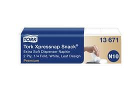 Spenderservietten Tork Premium Interfold 2-lagig, 21.6 x 21.6 cm, weiss,