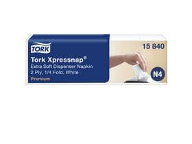 Spenderservietten Tork Premium Interfold 2-lagig, 21.6 x 33 cm, hochweiss,