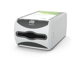 Tork Xpressnap Thekenspender, hell- grau, B 15.4 x T 31.7 x H 20.0 cm