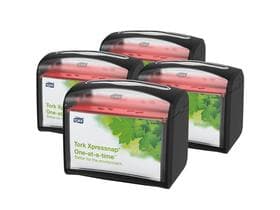 Tork Xpressnap Tischspender, Kunststoff, schwarz, 155(H) x 201(B) x 150(T)mm