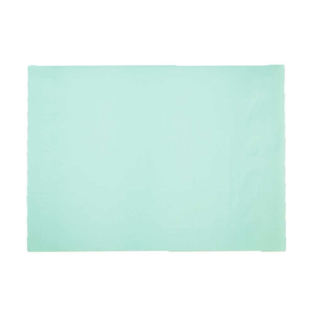 Tischset FIESTA, 30 x 43 cm, Aqua geprägt, gerader Rand