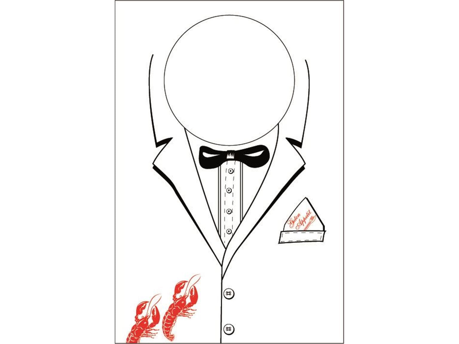 Schutzservietten Vliesstoff, 60 x 42 cm, "HUMMER"