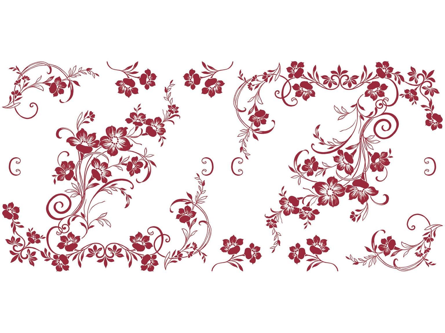 Tischläufer Airlaid, 40 cm x 24 lfm, "KATJA" bordeaux