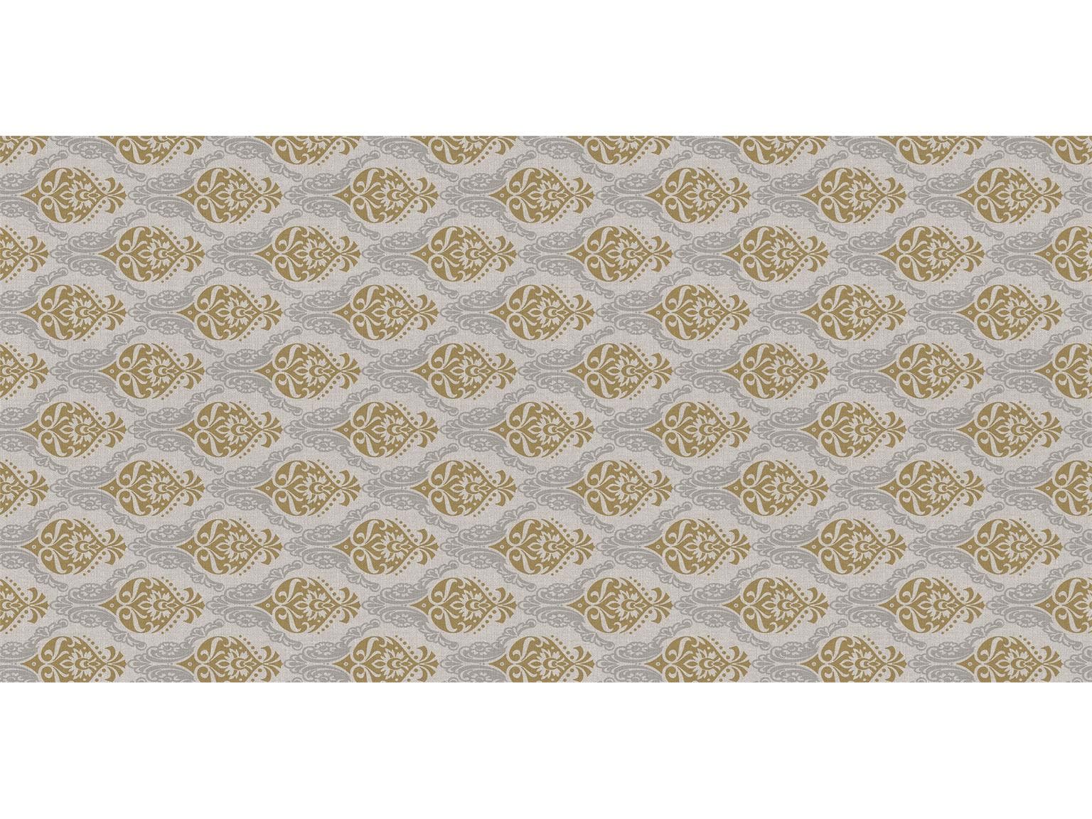 Tischläufer Airlaid, 40 cm x 24 lfm, "DORIS" gold/silber