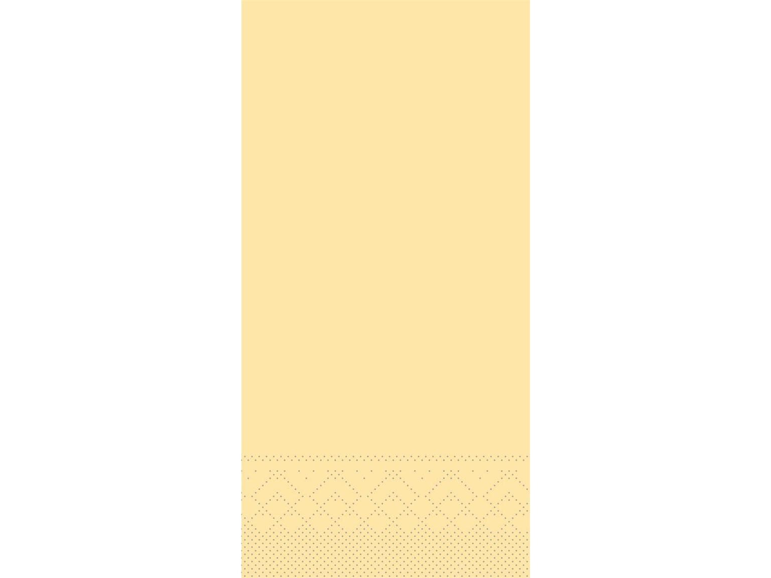 Servietten Tissue 3-lagig, 33 x 33 cm, 1/8 Falz, creme
