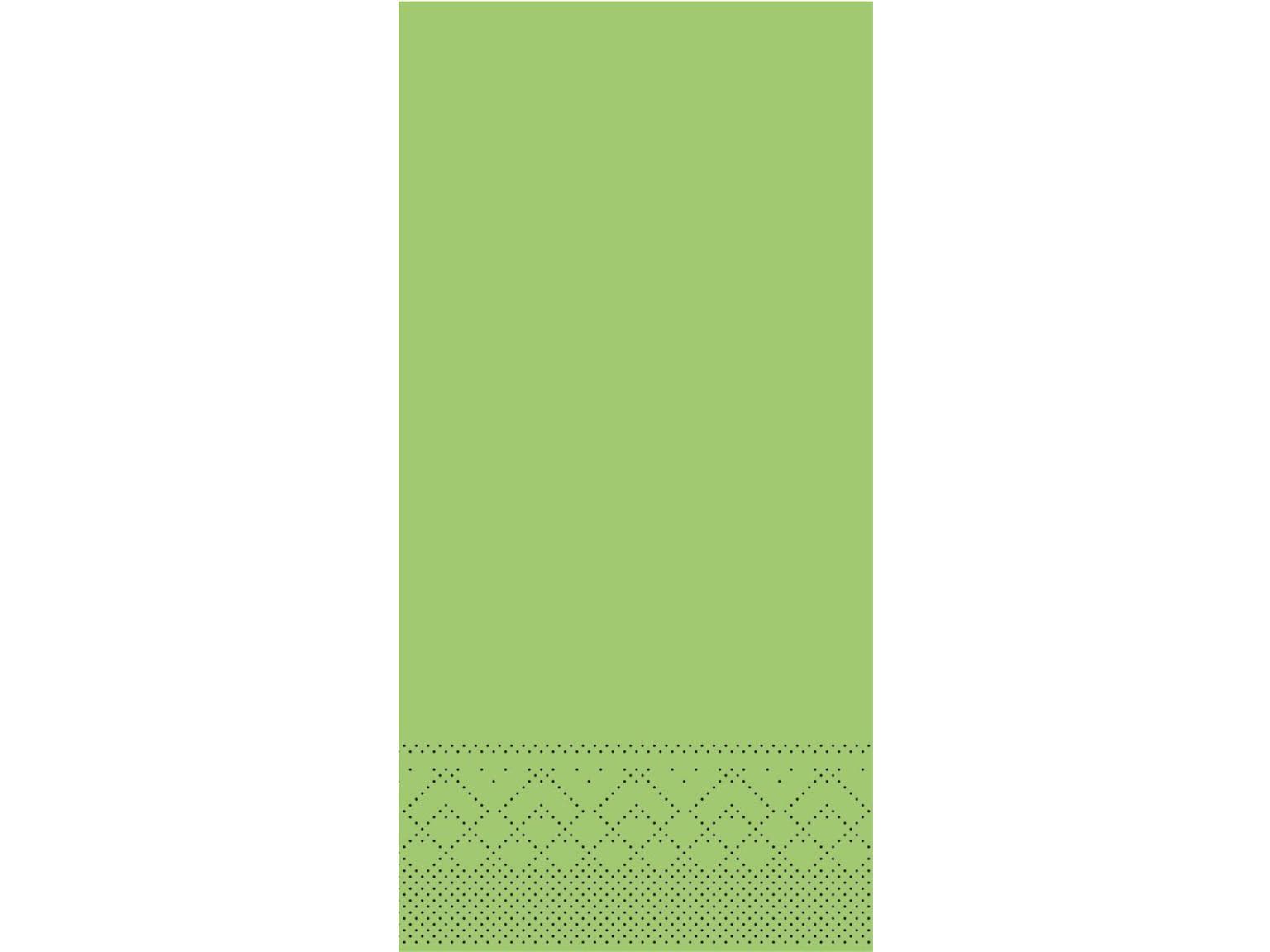 Servietten Tissue 3-lagig, 40 x 40 cm, 1/8 Falz, kiwi