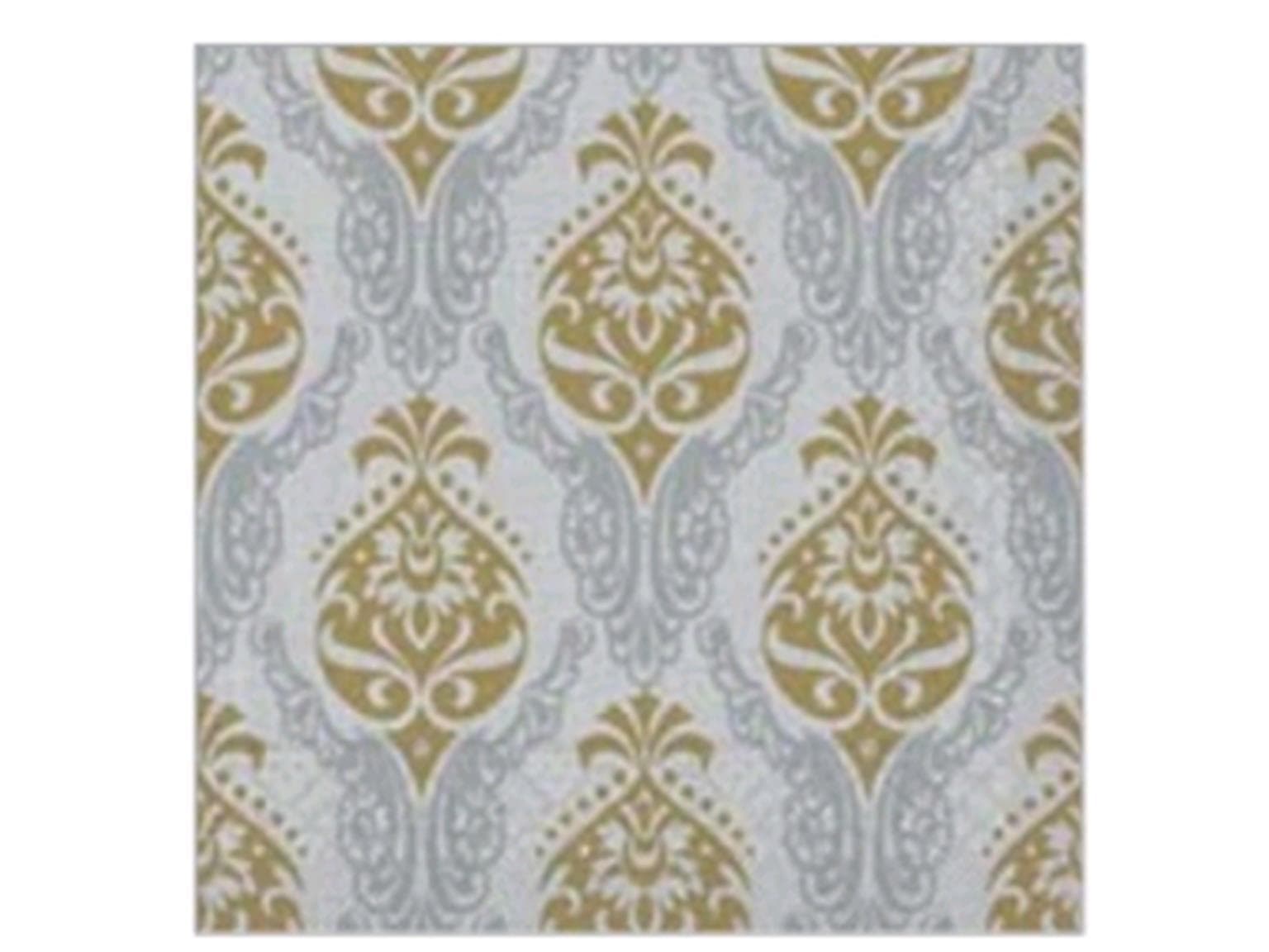 Servietten Tissue 3-lagig, 40 x 40 cm, 1/4 Falz, "DORIS" gold/silber