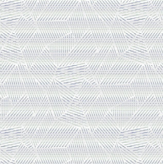 Tischdecken Spanlin-bio, 80 x 80 cm, 1/8 Falz, "Femke" grau-blau-eukalyptus